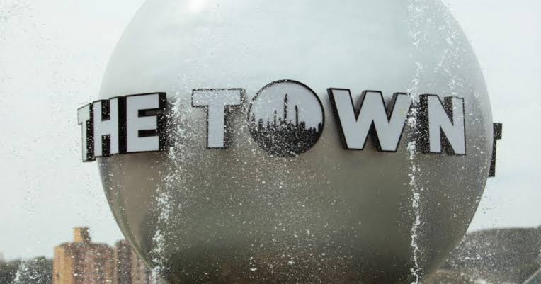 the town